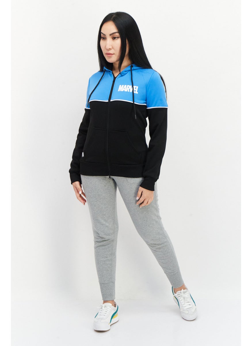 Women Hooded Long Sleeve Full Zip Graphic Print Sweatshirt, Light Blue - pzsku/ZD9647E8798DB3F91971AZ/45/_/1724351157/8671bd51-add8-4e07-857b-bdaf48d9e666