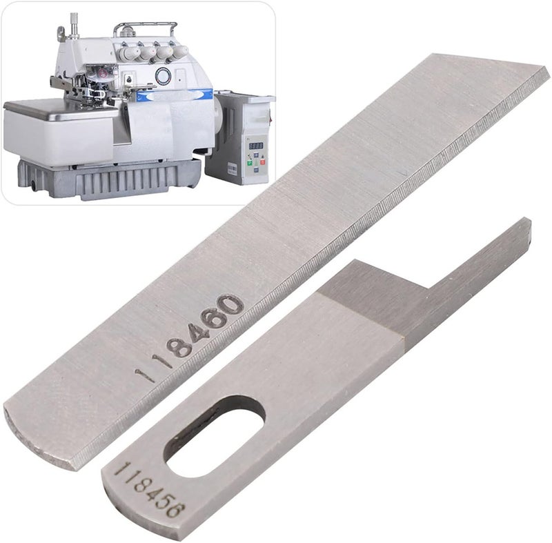 GLOGLOW Sewing Machine Accessories, KR23 KR35 Upper Lower Knife Blades Replacement for 747/737 Serger Parts, Compatible with Multiple, Perfect for Home and Professional Sewing - Image 5