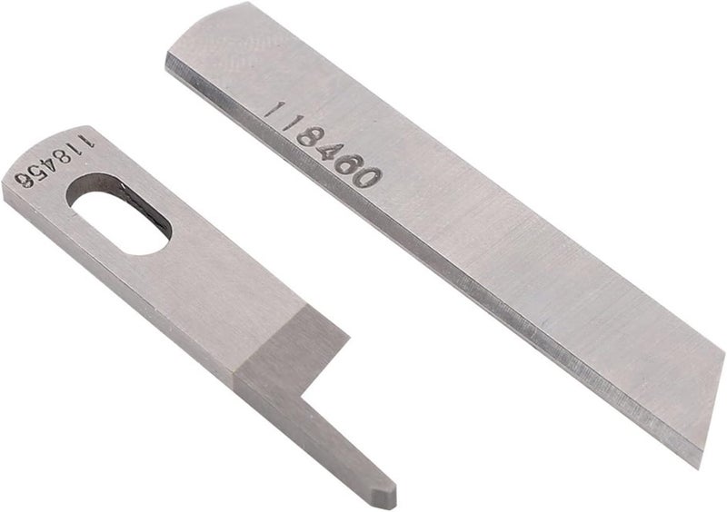 GLOGLOW Sewing Machine Accessories, KR23 KR35 Upper Lower Knife Blades Replacement for 747/737 Serger Parts, Compatible with Multiple, Perfect for Home and Professional Sewing - Image 1