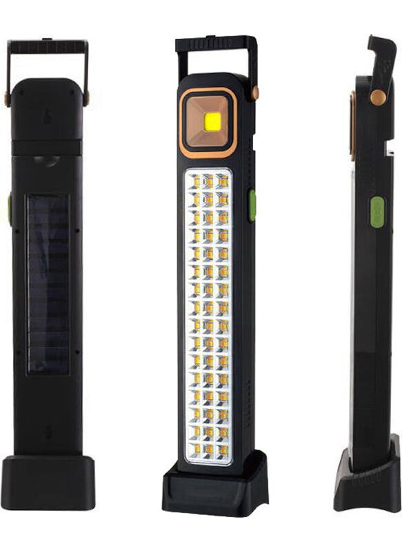Mete Store - Premıo PR-3838 2 Watt Cob LED + 48 LED Solar Rechargeable Searchlight (81) - Image 1