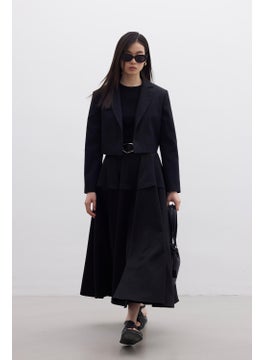 Manuka Flounce Design Skirt Black  - Image 4
