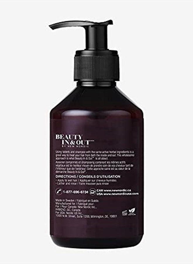 New Nordic - New Nordic Hair Volume Shampoo | A Rich, Herbal Recipe for Weightless, Thicker, Volumizing, Fuller Hair | Vegan & Formulated with Clean Ingredients I 8.5 Fl Oz - Image 1
