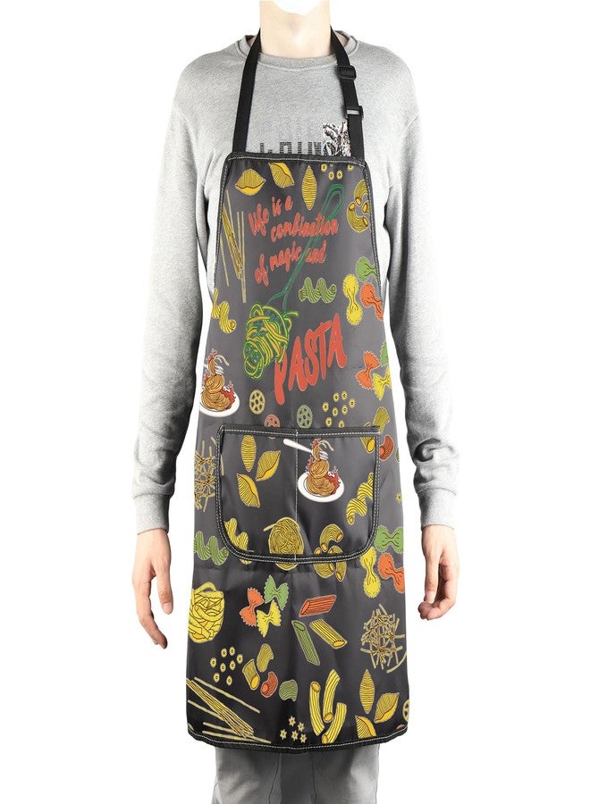 MBMSO Italian Pasta Apron Chef Pasta Maker Gifts Life is a Combination of Magic and Pasta Apron for Italian Pasta Lover Gifts (Pasta Apron-b) - Image 4