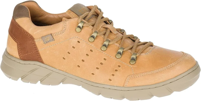 كاتربلر Leather Lace-Up Sneakers