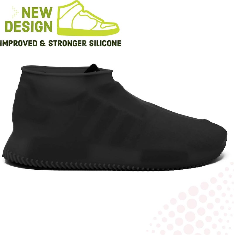 DLALA Waterproof Silicone Shoe Covers for Men, Women & Kids | Reusable Anti-Slip Rain Overshoes | Water-Resistant Rubber Shoe Protectors for Indoor, Outdoor (Multicolor, Large(US-7-10)) - Image 5