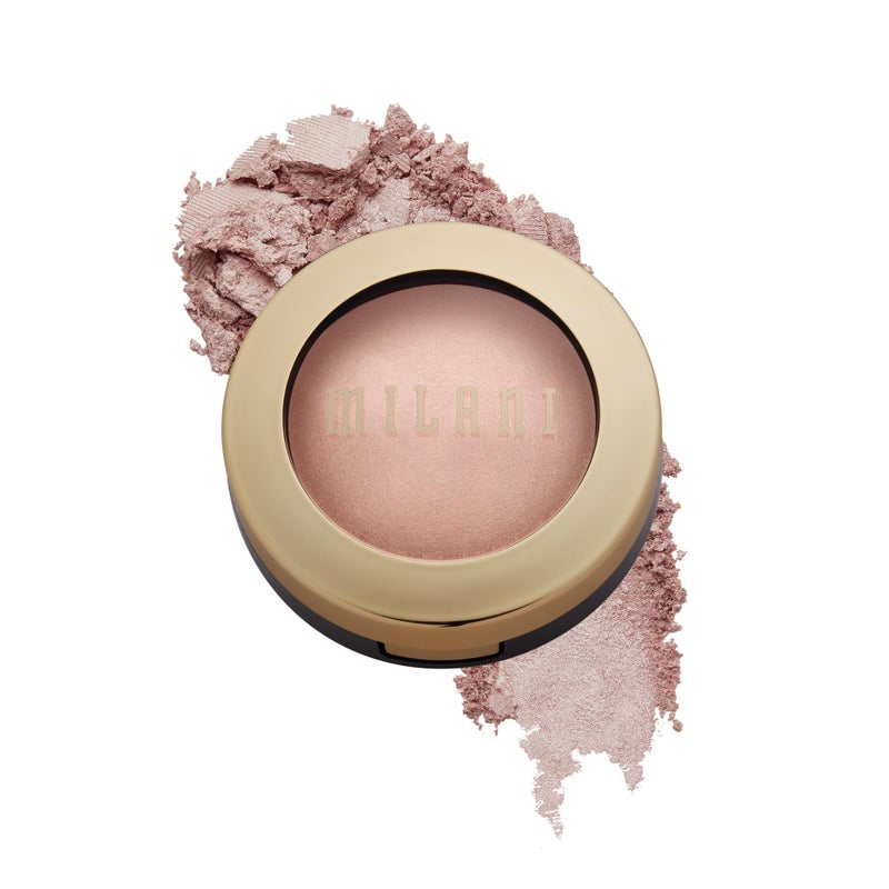 Milani Highlighter Makeup - Baked Contour Powder & Face Highligher, Made in Italy - Dolce Perla - Image 1