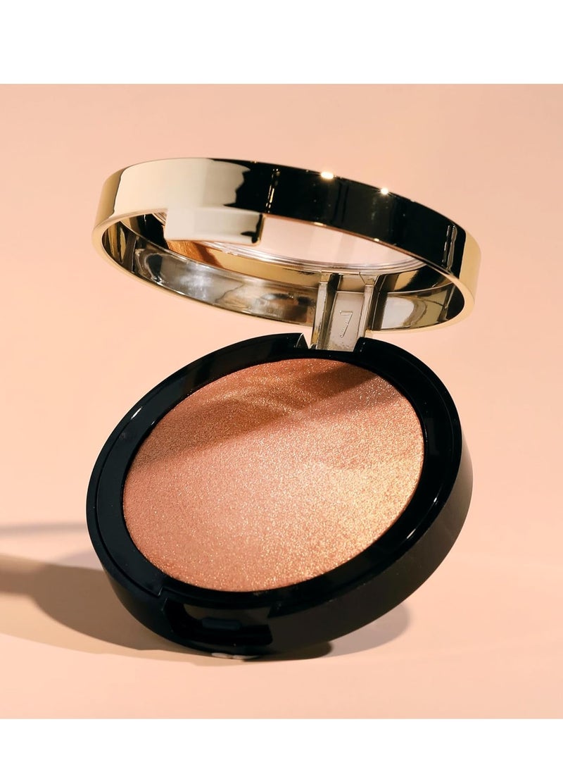 MILANI Milani Baked Highlighter (Dolce Perla) - Cruelty-Free Powder Highlighter, Highlight Face for a Shimmery or Matte Finish  - Image 3