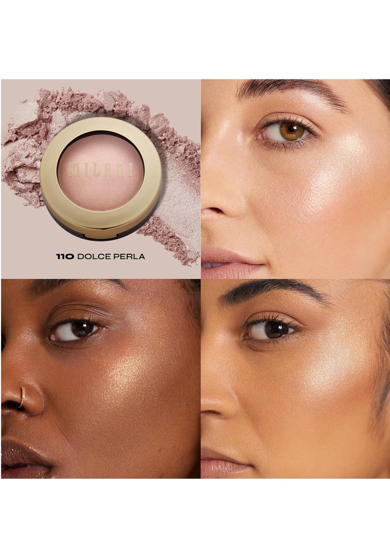 MILANI Milani Baked Highlighter (Dolce Perla) - Cruelty-Free Powder Highlighter, Highlight Face for a Shimmery or Matte Finish  - Image 5