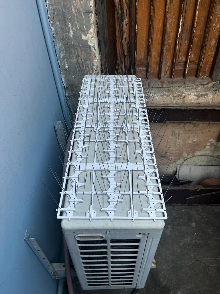 SPIKEZONE - Anti Bird Spikes for Split AC Outdoor, Pigeon Control Spikes for Split AC, Stainless Steel Bird Spikes - Image 5