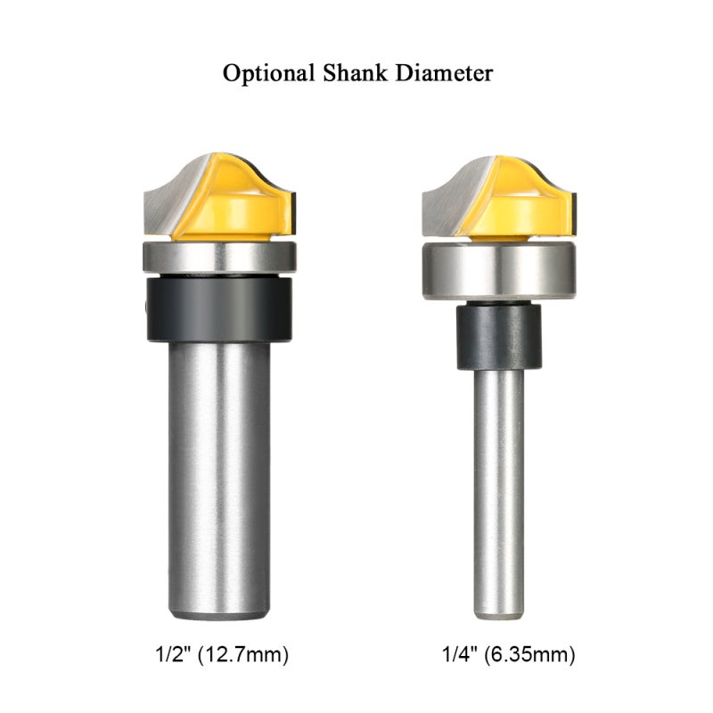 Carbide Router Bit 1/4" Shank Incisive Cutting Smooth Trim Router Bit - High Abrasion Resistance Router Bit for Door Molding Wood Carving - Image 4