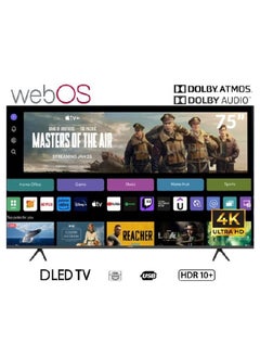 Arrow Smart Screen - 75 Inches - DLED - 4K UHD - WebOS - Remote Control - RO-75LPW  - Image 1