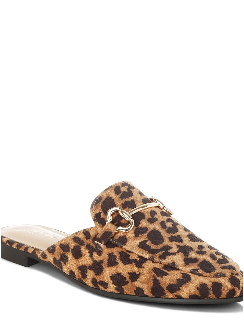 London Rag Women's Horsebit Detail Mules in Tan - Image 5