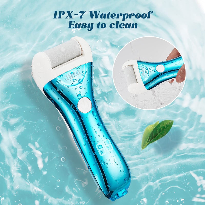 IWEEL Electric Foot Callus Remover, Rechargeable Electronic Foot File Pedicure Kits, Electric Callus Remover for Feet, Foot Scrubber Dead Skin Remover, Professional Foot Care for Dead Skin Ideal Gift - Image 5