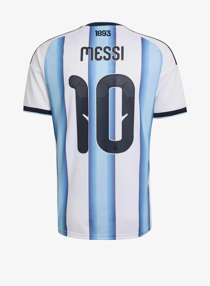 Adidas WHITE/ICEBLU/LTBLUE Argentina 26 Home Messi Jersey  | Best Price UAE