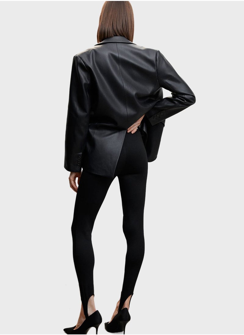 MANGO - High Waist Leggings - Image 1