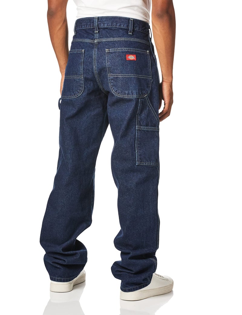 Dickies جينز ديكيز للرجال بقصة مريحة، أزرق نيلي، 33W x 30L US - Image 2
