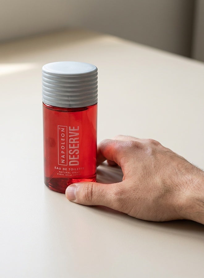 NAPOLEON عطر نابليون ديسيرف ريد للرجال – 100 مل | عطر يدوم طويلاً ومنعش وواثق | عطر يومي بنوتات عطرية جريئة - Image 4