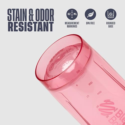 BlenderBottle Sport Shaker Bottle with Wire Whisk, 24-Ounce, Purple – Protein Shakes & Hydration for Athletes & Fitness Enthusiasts, Easy Mixing, Durable & Lightweight, Lockable Lid - Image 4