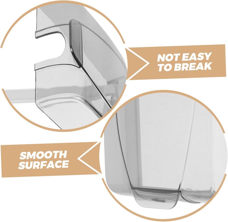 NUOBESTY 4pcs Bathroom Socket Protector Adhesive Socket Covers Electric Covers Babyproof Outlet Leak for Boys and Girls - Image 3
