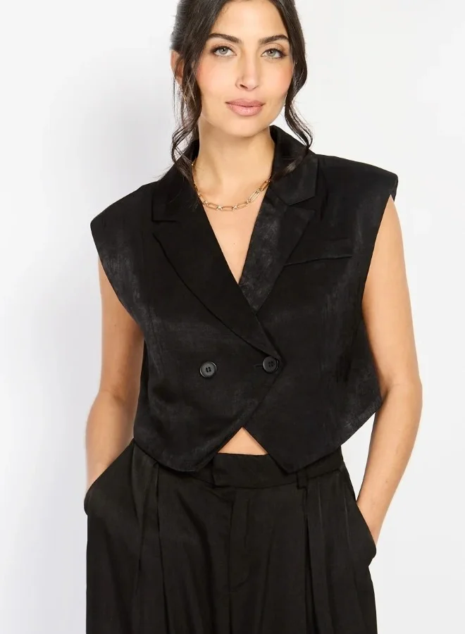 Little Mistress Black Waistcoat