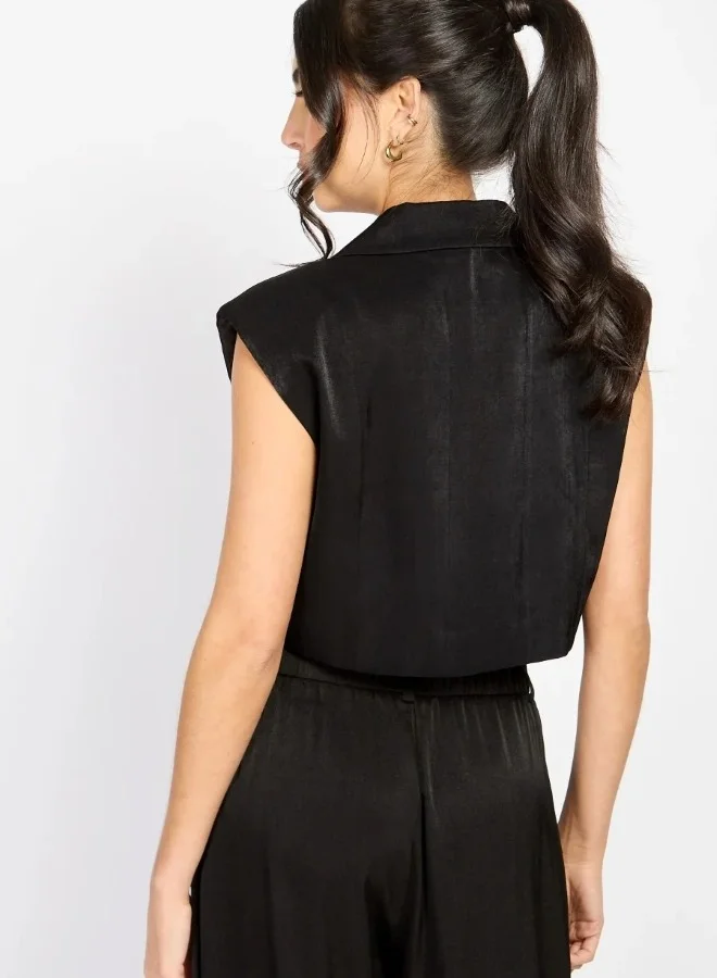 Little Mistress Black Waistcoat