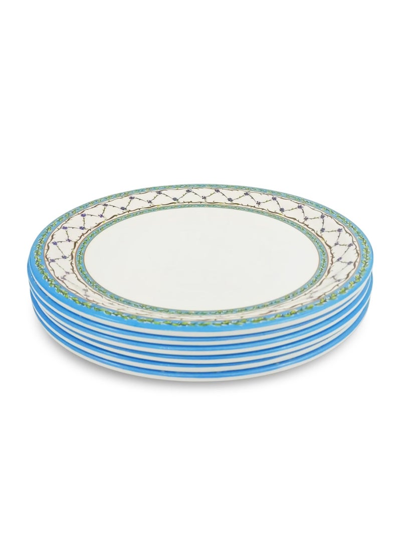 Superware Superware | Pure Melamine | Small Plate Set – Royale 7.5” (6 nos.) | Stain Free, Glazed Finish  - Image 5