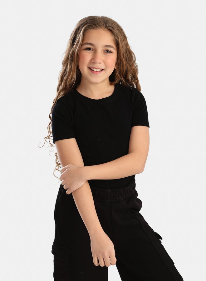 Carina Girly Short Sleeves Top - Image 1