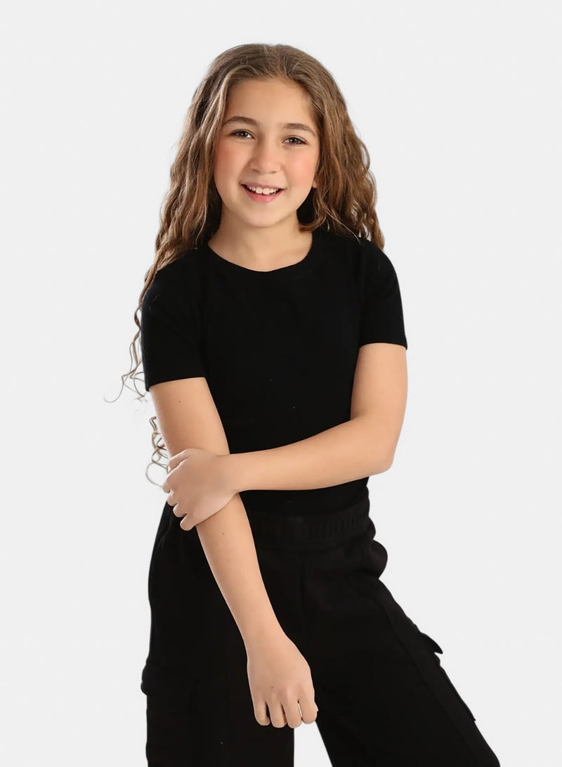 Carina Girly Short Sleeves Top - Image 1