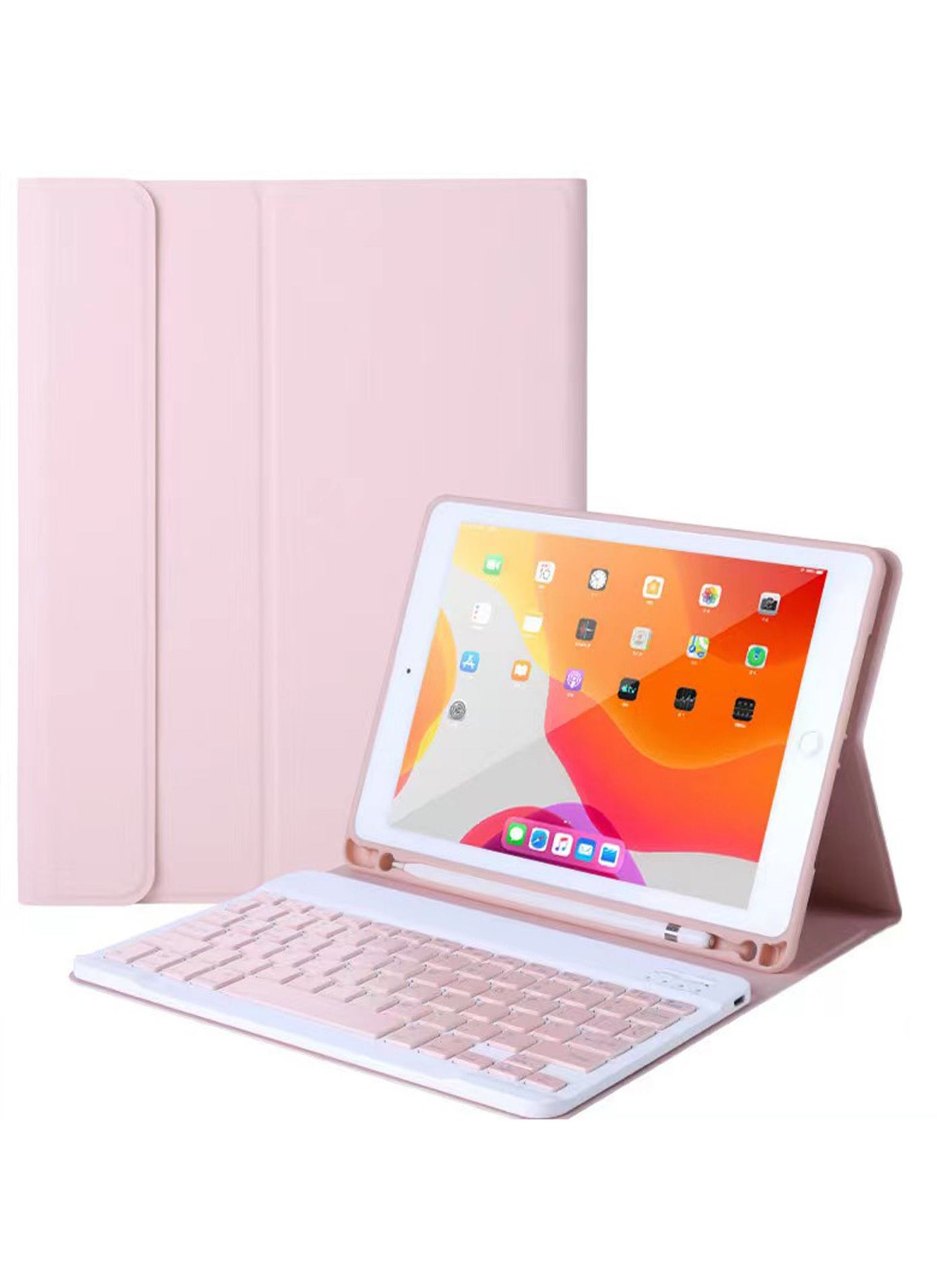 Keyboard Case for iPad Air 11 inch(M3/M2) 2025/2024,iPad Air 5th 10.9 Inch (2022)/Air 4th 10.9 Inch (2020) Detachable Keyboard with Type-C Charging Magnetic Cover for Air 11 inch/Air 10.9inch