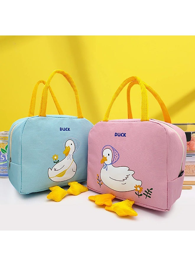 Aluminum Foil Insulated Children's Portable Lunch Bag
