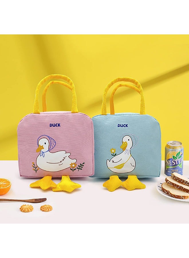 Aluminum Foil Insulated Children's Portable Lunch Bag