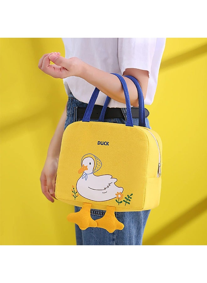 Aluminum Foil Insulated Children's Portable Lunch Bag