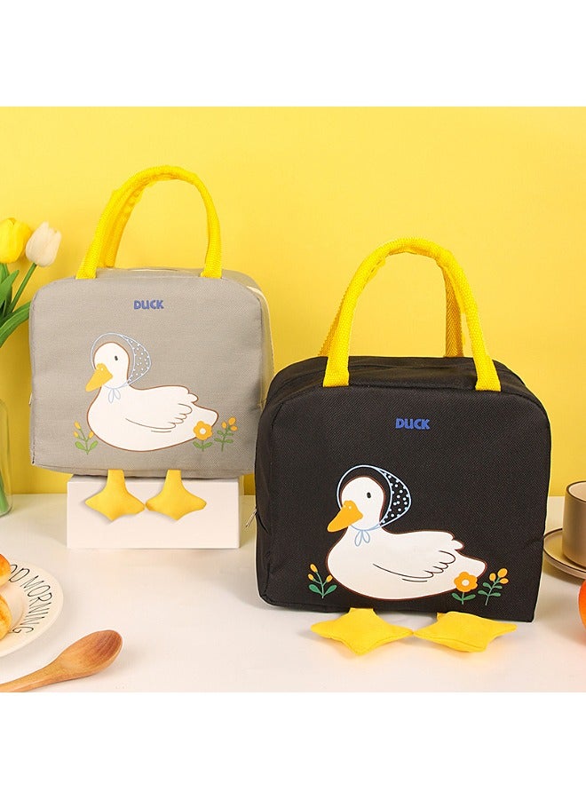 Aluminum Foil Insulated Children's Portable Lunch Bag