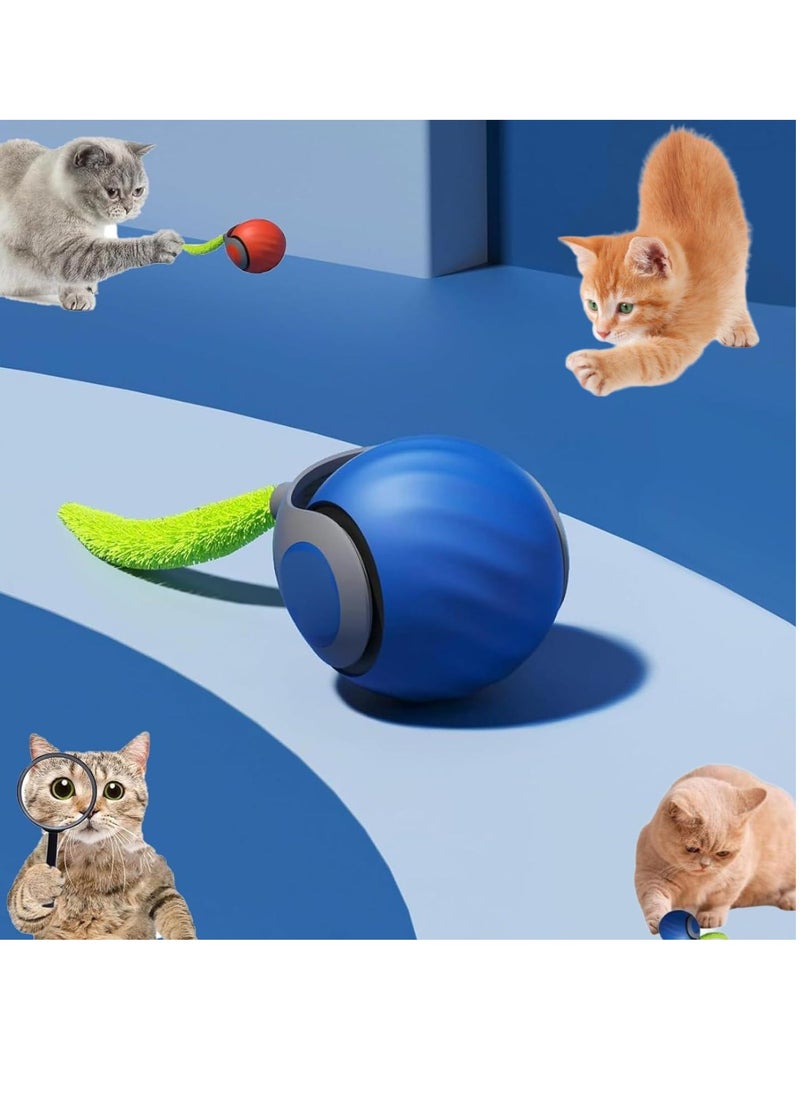 Loxira 2025 New Smart Interactive Cat Ball Toy - Indoor Automatic Roling Ball wih USB Charging, Self-Moving Boredom ReliefPet Game Accessories  - Image 2