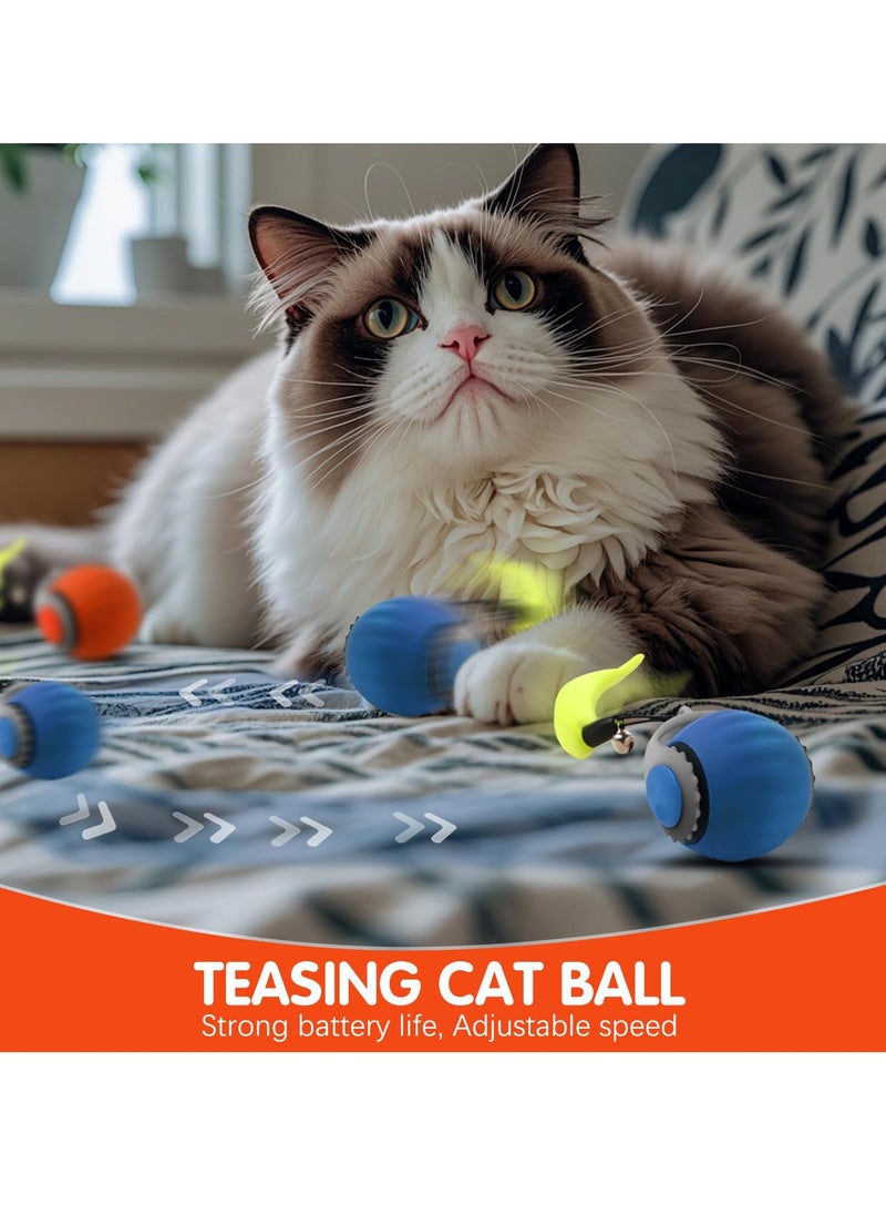 Loxira 2025 New Smart Interactive Cat Ball Toy - Indoor Automatic Roling Ball wih USB Charging, Self-Moving Boredom ReliefPet Game Accessories  - Image 5