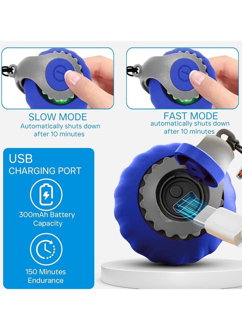 Loxira Automatic Cat Toy Ball - Interactive Smart 360° Rotating Ball for Indoor Cats, USB Charging Quiet Kitten Toy, Intelligent Moving Ball Puzzle for Boredom Relief, Fun Gift for Adult Cats & Kittens  - Image 3