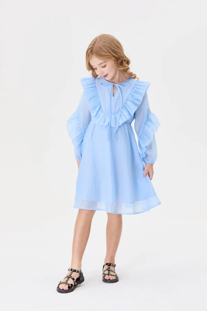 Tenda Ruffled Organza Dress