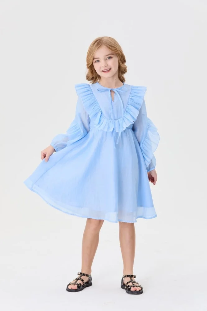 Tenda Ruffled Organza Dress
