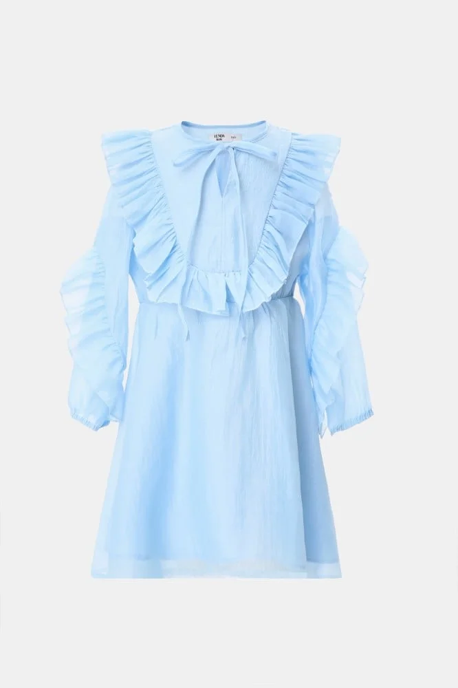 Tenda Ruffled Organza Dress