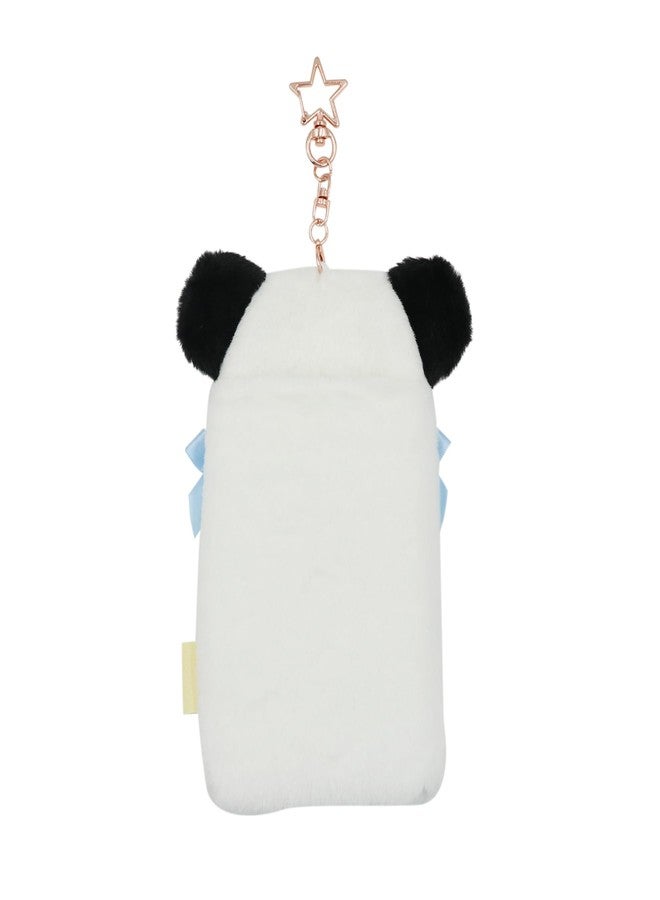 MOSSTYUS Plush Postcards Sleeve Photocard Holder Id Credit Card Case Protection Cover Bank Card Protector Birthday Gift,Panda 1# - Image 3