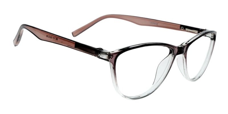 Lens + Lensplus Cateye Shape TR Full Rim Eyeglasses with Lightweight Unisex Eyewear for Men & Women | Stylish Computer & Daily Use Frame - Image 3