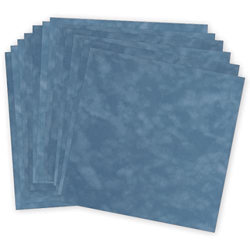SEI S.E.I 12-Sheet Velvet Paper, 12 by 12-Inch, French Blue - Image 1