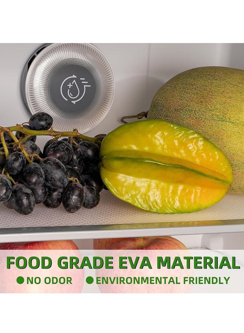2 Pcs Shelf Liners, Refrigerator, Freezer, fridge Drawer Mats 30cm Wide x 300cm Long, Non Adhesive EVA Plastic Washable Waterproof Pads for Kitchen Cabinet, Pantry Closet, Cupboard, Clear - Image 5