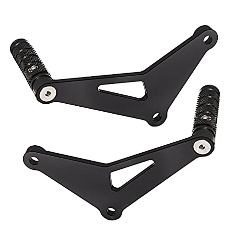 Rudyness Rear Passenger Footrest Foot Pegs Bracket For Honda 2018-2023 Monkey 125 (Black) - Image 5