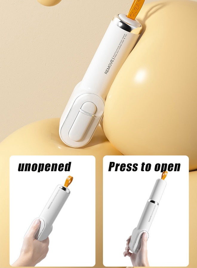 HOMESTAR Portable 2 in 1 Lint Remover with 3 Pcs Roller , Sticky Retractable Lint Roller Cleaner and Reusable Lint Remover Brush, Hair Remover for Furniture, Couch, Carpet, Clothing and Bedding - Image 5