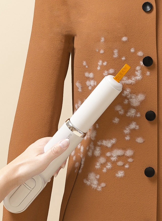 HOMESTAR Portable 2 in 1 Lint Remover with 3 Pcs Roller , Sticky Retractable Lint Roller Cleaner and Reusable Lint Remover Brush, Hair Remover for Furniture, Couch, Carpet, Clothing and Bedding - Image 4