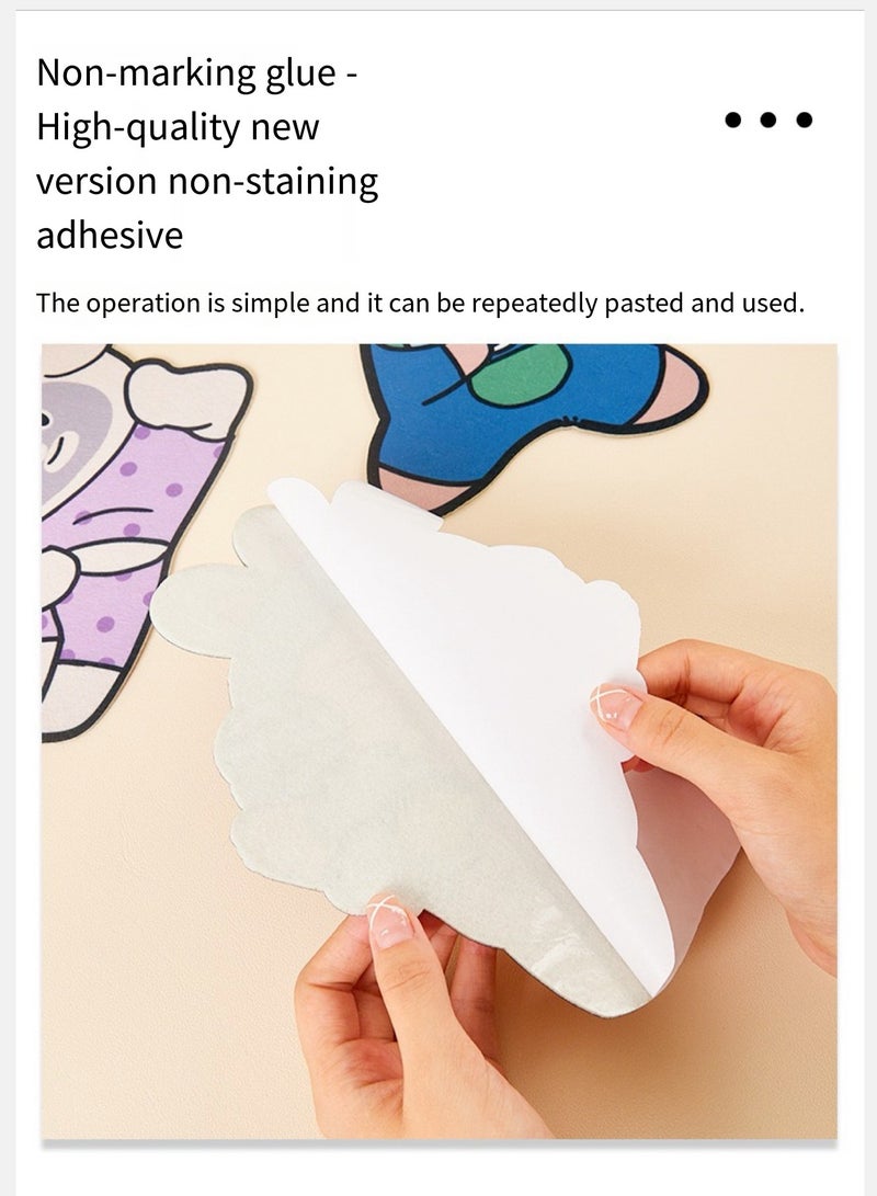 Generic Self-Adhesive Toilet Deodorizer Scented Stickers Bear Squat Pit [Osmanthus Flavor]  - Image 4