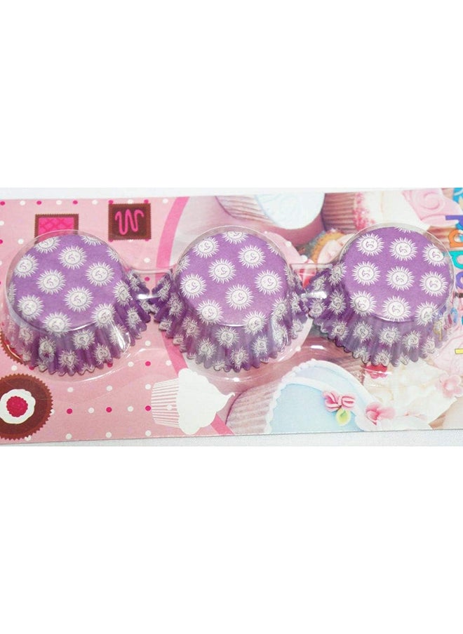 Generic Cupcake Purple Sun Design Paper Cups 