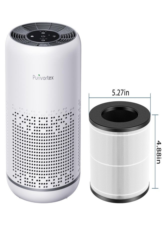 Purivortex AC300 Air Purifier Replacement Filter, 3-in-1 True HEPA with High-Efficiency Activated Carbon - Image 3
