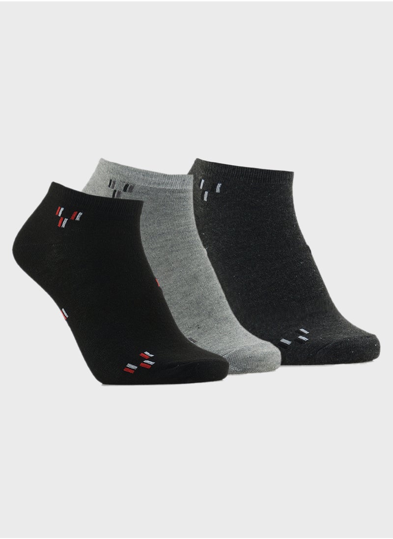 Seventy Five Basics 3 Pack Of Socks  - Image 1